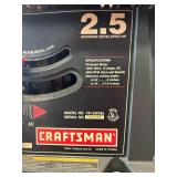Craftsman 10 Inch Table Saw 2.5 Max Developed HP