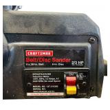 Craftsman Belt / Disk Sander 2/3 HP Induction Motor / Sears Roebuck & Co