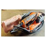 Air Guard Technology Hand Belt Sander with Diablo Sanding Belts