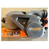 Air Guard Technology Hand Belt Sander with Diablo Sanding Belts