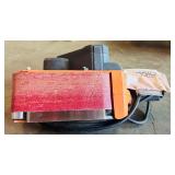 Air Guard Technology Hand Belt Sander with Diablo Sanding Belts