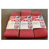 Air Guard Technology Hand Belt Sander with Diablo Sanding Belts