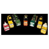 Vintage Tonka Trucks Durable Pressed Steel Included Cement Mixer, Tow Truck and Cowboy Semi Truck and More