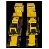 Vintage Tonka Trucks Durable Pressed Steel Included Cement Mixer, Tow Truck and Cowboy Semi Truck and More