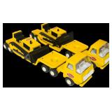 Vintage Tonka Trucks Durable Pressed Steel Included Cement Mixer, Tow Truck and Cowboy Semi Truck and More