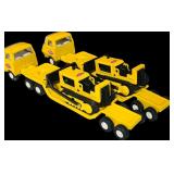 Vintage Tonka Trucks Durable Pressed Steel Included Cement Mixer, Tow Truck and Cowboy Semi Truck and More