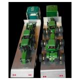 Vintage Tonka Trucks Durable Pressed Steel Included Cement Mixer, Tow Truck and Cowboy Semi Truck and More