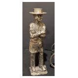 Michael Rickter Pewter Ice Cream Cart and Figurines