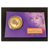 Princess Diana Silver One Dollar Coin