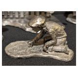 Michael Rickter Pewter Children Figurines