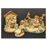 Three Little Girl Hummel Figurines