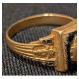 Vintage 10k Gold Jostens Class Ring