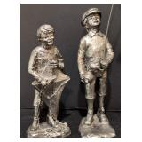 Michael Rickter Pewter Kites and Balloons Figurines