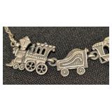 Park Lane Pewter Train Necklace