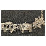 Park Lane Pewter Train Necklace