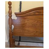 Oak Queen Size Bed Frame