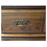 Tall Oak 5 Drawer Dresser