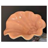 Red Wing Pottery Cornucopia Vase