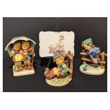 Vintage Hummel Figurines and Plaque
