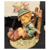 Vintage Hummel Figurines and Plaque