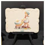 Vintage Hummel Figurines and Plaque