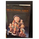 Framed Hummel Needlepoint, Figurine and Book