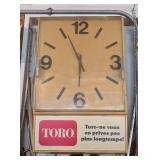 Vintage Toro Wall Clock