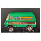 Six Vintage Tonka Diecast Vans