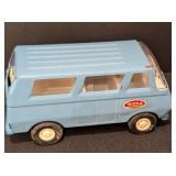 Six Vintage Tonka Diecast Vans