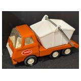 Six Vintage Tonka Diecast Garbage Dump Trucks