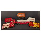 Assorted Vintage Tonka Emergency Vehicles