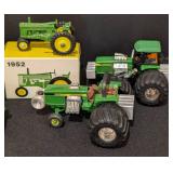 Miniature John Deere Diecast Tractors