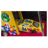 Six Diecast Semi Trucks and Cases