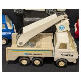 Assorted Vintage Tonka Utility Vehicles and Trucks