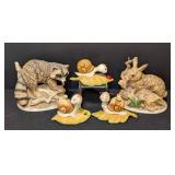 Homeco Porcelain Animal Figurines