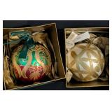 Waterford Glass Ball Christmas Ornaments