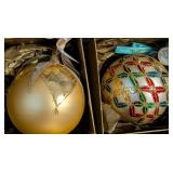 Waterford Glass Ball Christmas Ornaments