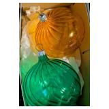 Millefiori and Blown Italian Glass Ornaments