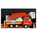 Assorted Vintage Tonka Utility and Work Trucks