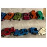 Huge Variety of Vintage Diecast Toy Cars
