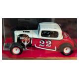 Vintage Model Kit Coupe Racers and Display Cases