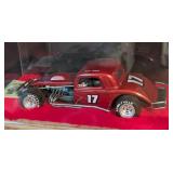 Vintage Model Kit Coupe Racers and Display Cases