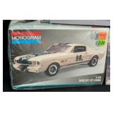 Five Vintage Model Car Kits