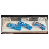 Vintage Diecast Toy Cars and Display Cases
