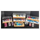 Vintage Diecast Toy Cars and Display Cases