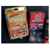 Kelloggs and Brand Sponsor Diecast Race Cars