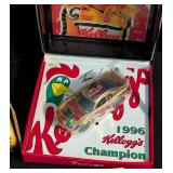 Kelloggs and Brand Sponsor Diecast Race Cars