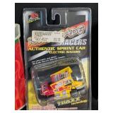 Thirteen Single Diecast Toy Car Packs