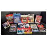 Thirteen Single Diecast Toy Car Packs