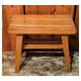 Vintage Oak Stool